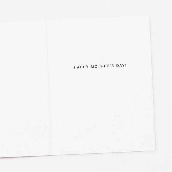 Three Mom Signs Mother's Day Card