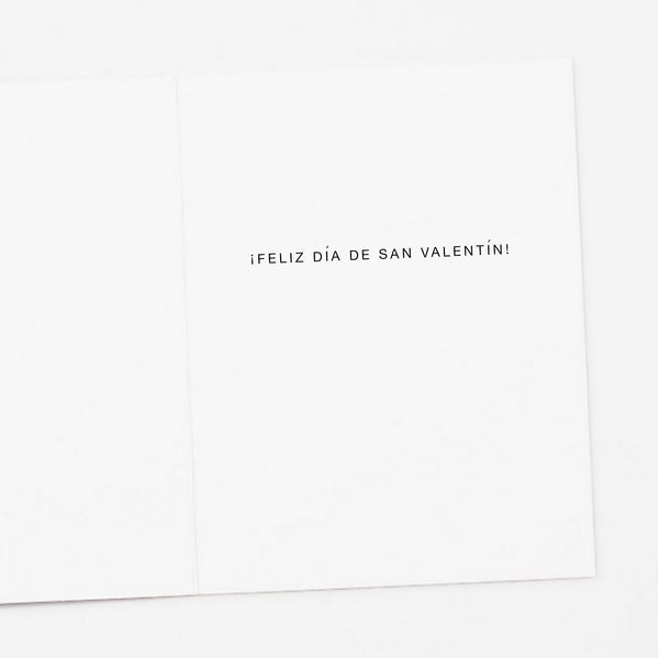 SPANISH LANGUAGE Dachshund Love, Valentine Card
