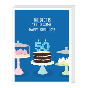 50th Birthday Card