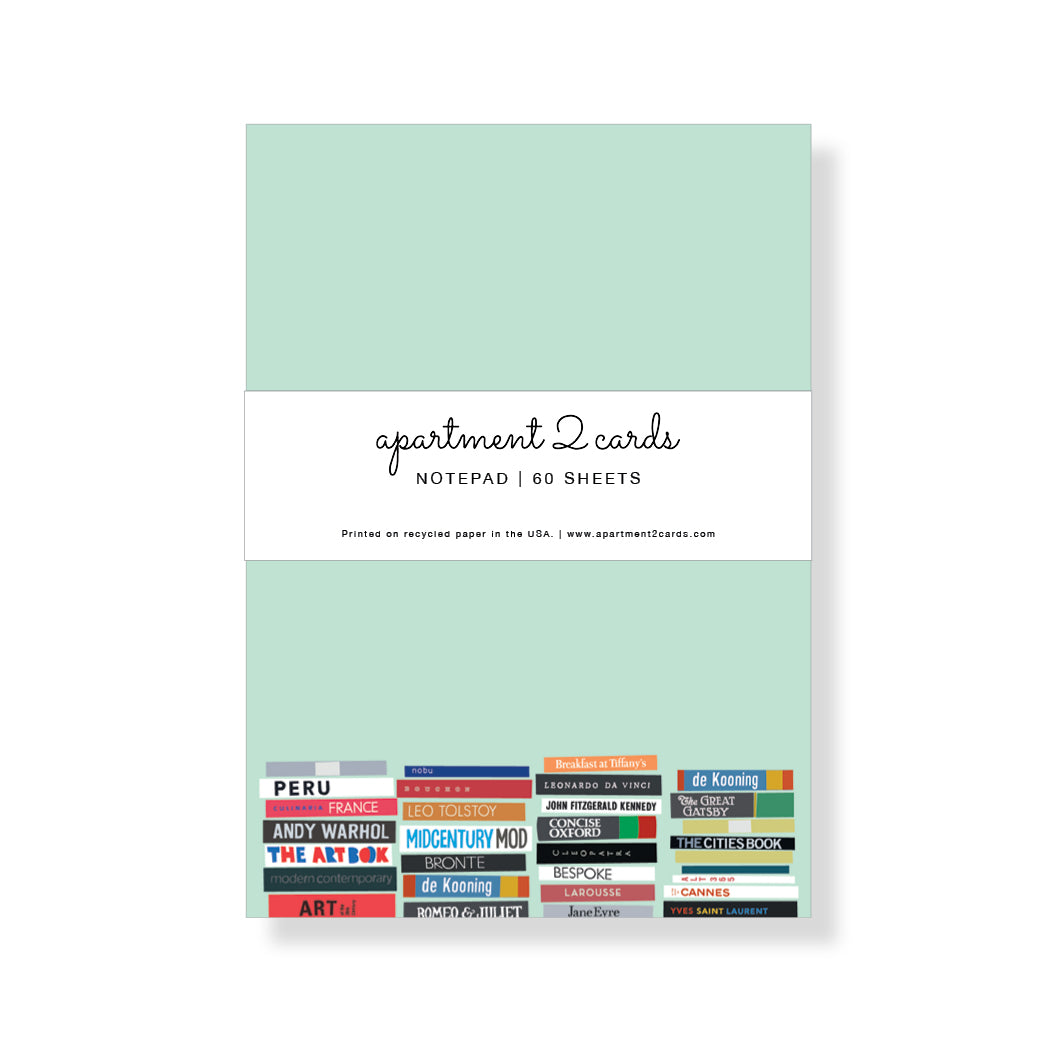 Stacks of Books Notepad