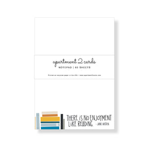 Jane Austen Quote Notepad - NP103