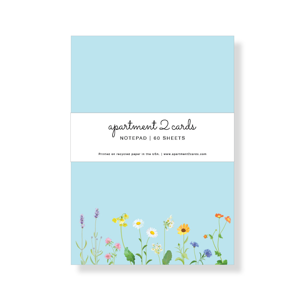 Wildflowers Notepad