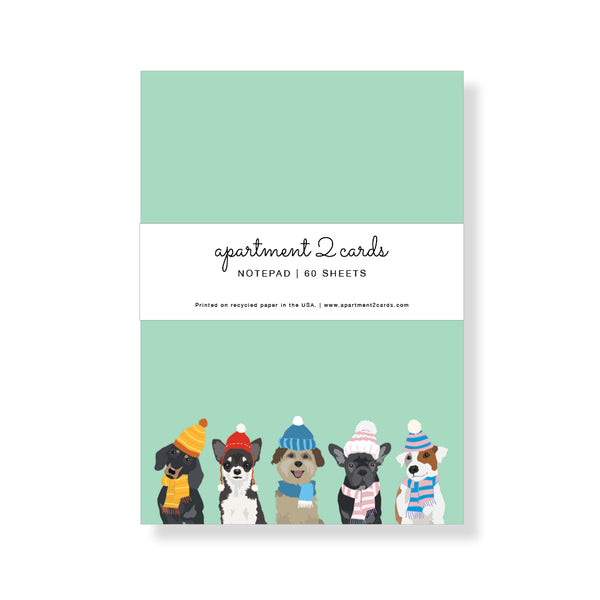 Winter Dogs Notepad - NP120