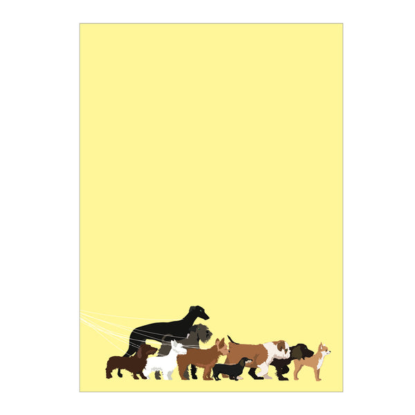 Dogwalk (5x7) Notepad