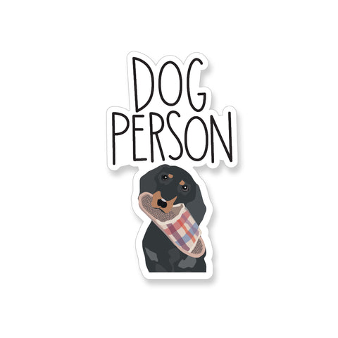 Dog Person, Vinyl Sticker